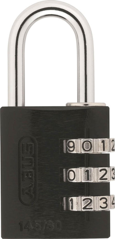 Abus de grado a mano 145 30 negro (6 cm)