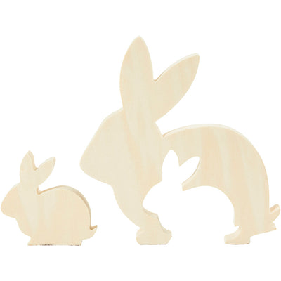 Creativ Company personaggi 2 in 1, h: 5+10,5 cm, p: 1,2 cm, l: 5+10 cm, 1 set
