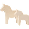 Cavallo da compagnia Creativ, h: 8+10 cm, l: 7+9,5 cm, spessore 1,8 cm, 2 pezzi 1 scatola