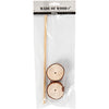 Montantes de madera Creativ company, h: 3 cm, p 5 cm, 2 juegos 1 caja