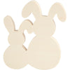 Conigli Creative Company, h: 17 cm, l: 16 cm, spessore 2 cm, 1 set