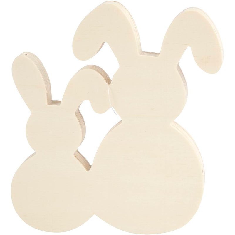 Conigli Creative Company, h: 17 cm, l: 16 cm, spessore 2 cm, 1 set