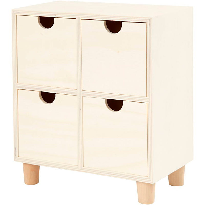 Cassettiera Creative Company, h: 23 cm, p: 11,5 cm, l: 20 cm, 1 pezzo