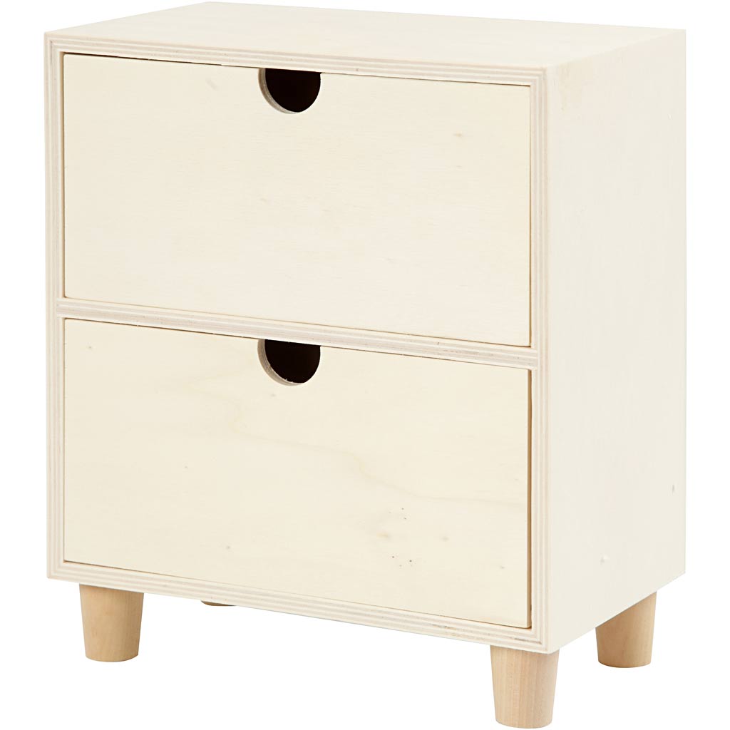 Cassettiera Creative Company, h: 23 cm, p: 11,5 cm, l: 20 cm, 1 pezzo