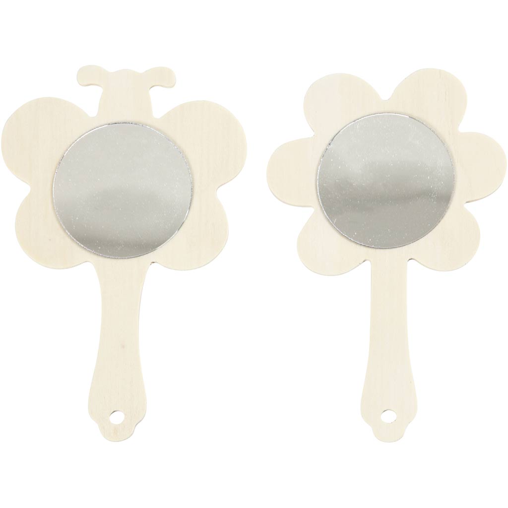 Decora tu espejo de madera, 2st. 14 cm