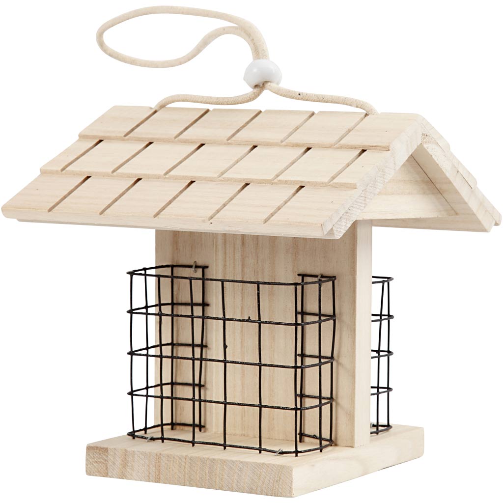 Creativ company comedero para pájaros, alto: 17,5 cm, largo: 11,6 cm, ancho: 13,5 cm, 1 pieza