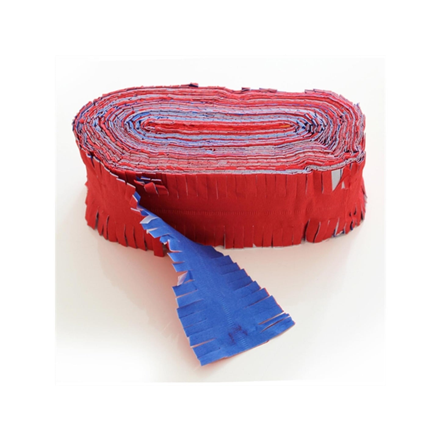 Globos guirnalda crepe rojo blanco azul 24m