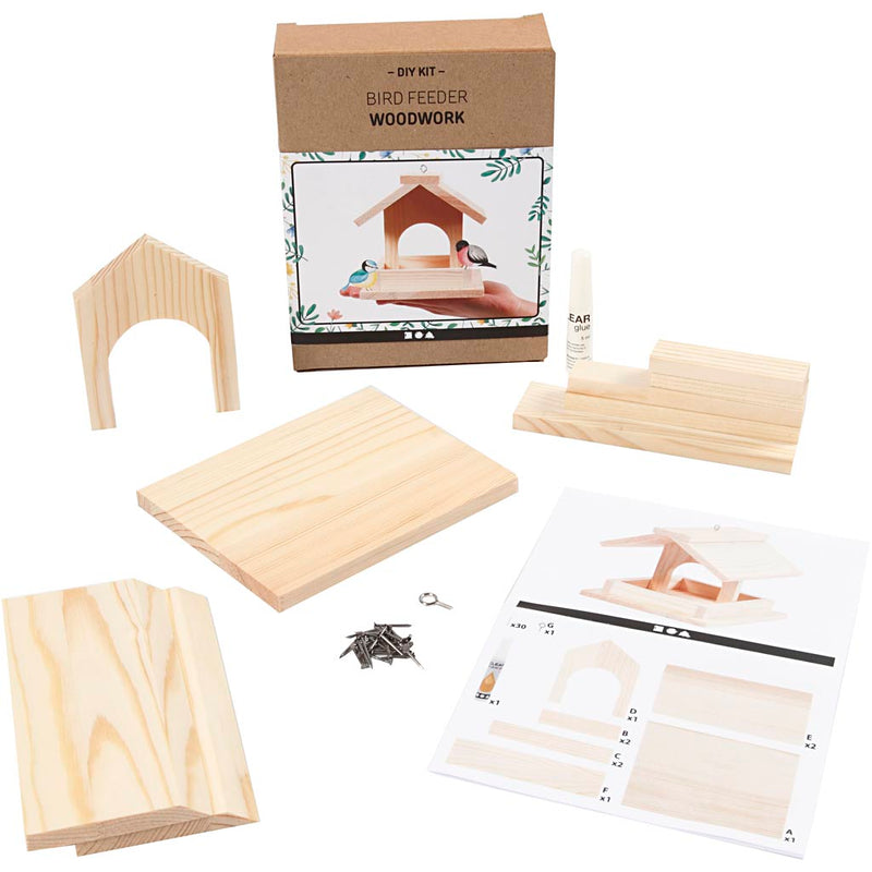 Pájaro de madera