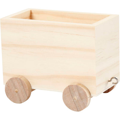 Vagón de tren de madera