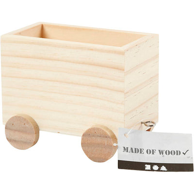 Vagón de tren de madera