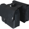 Comprador básico de bolsas de bicicleta de borde 26 litros 33 x 36 x 12 cm (2x) Negro