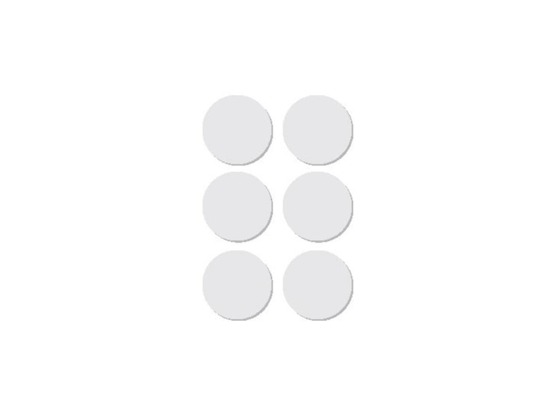 Etichette rotonde Apli 32mm bianche