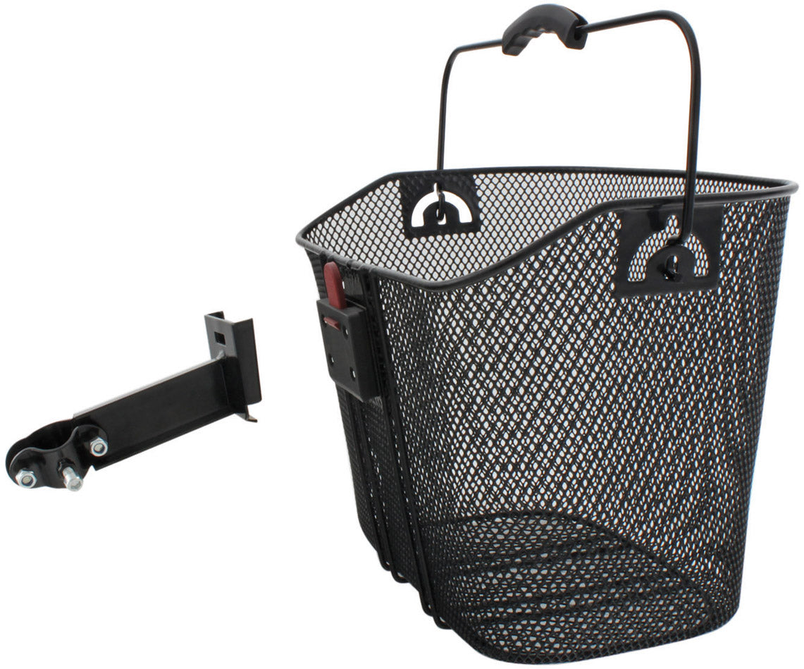 M-Wave Bicycle Basket Ba-F Clip para 23 litros de negro