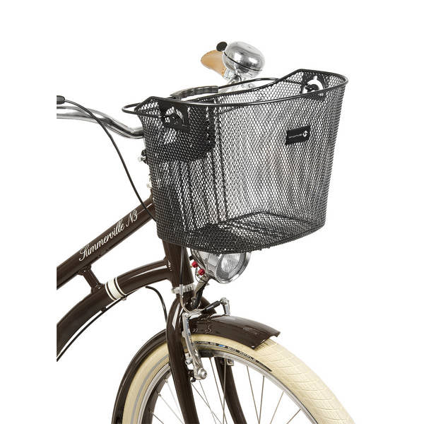 M-Wave Bicycle Basket Ba-F Clip para 23 litros de negro