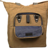 Greenlands Fietstas Canvas Shopper 20 liter 42 x 34 x 14 cm camel bruin