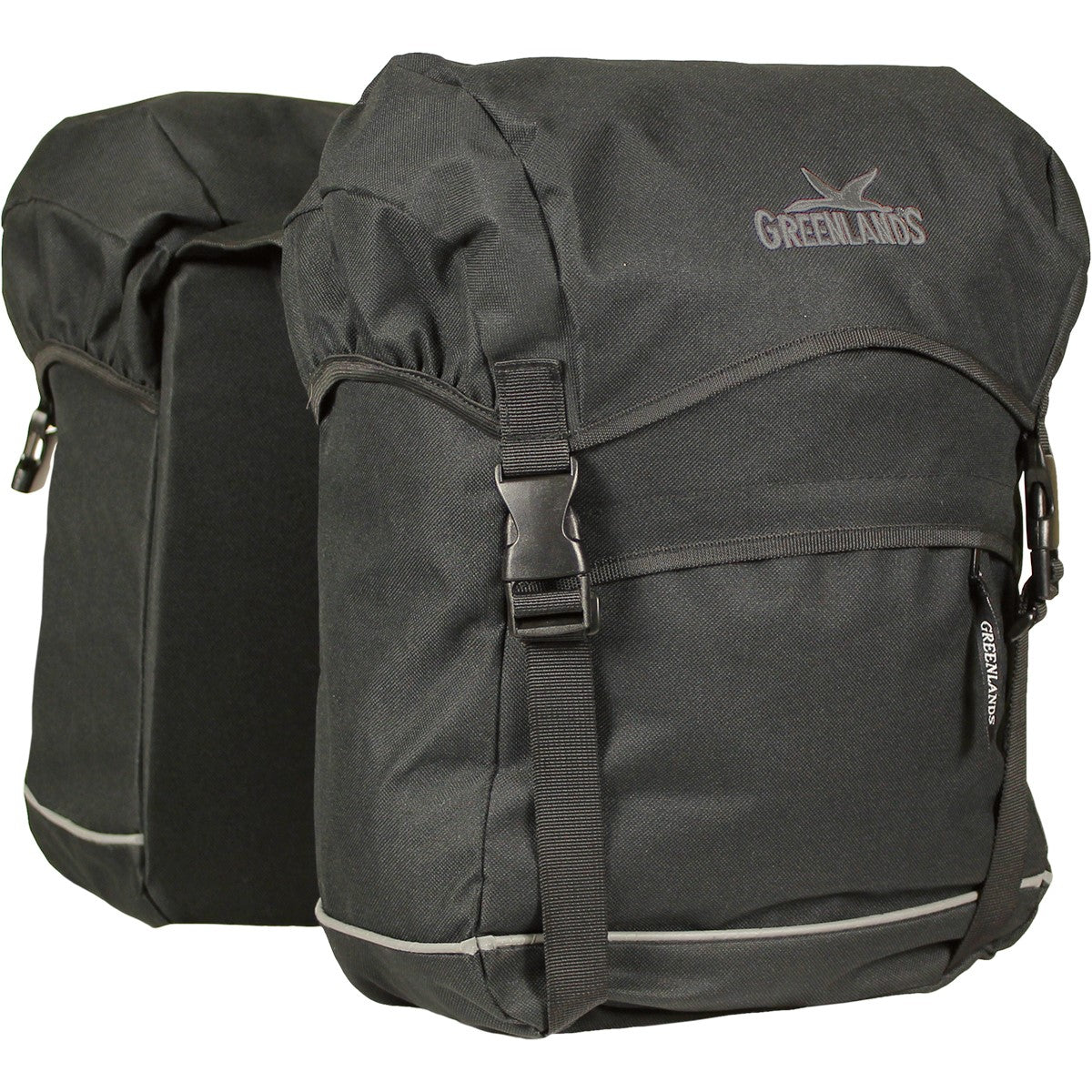 Greenlands Urban travel extra large dubbel zwart 50 liter