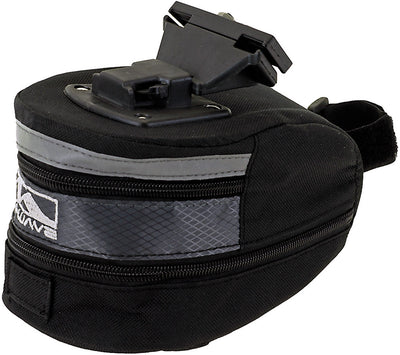 M-Wave Saddle Bag Tilburg L 1.8 litros de gris negro