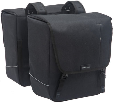 Nuevo Looxs Nova Nova Double - Bolsa de bicicleta doble, Repelente de Agua, Negro