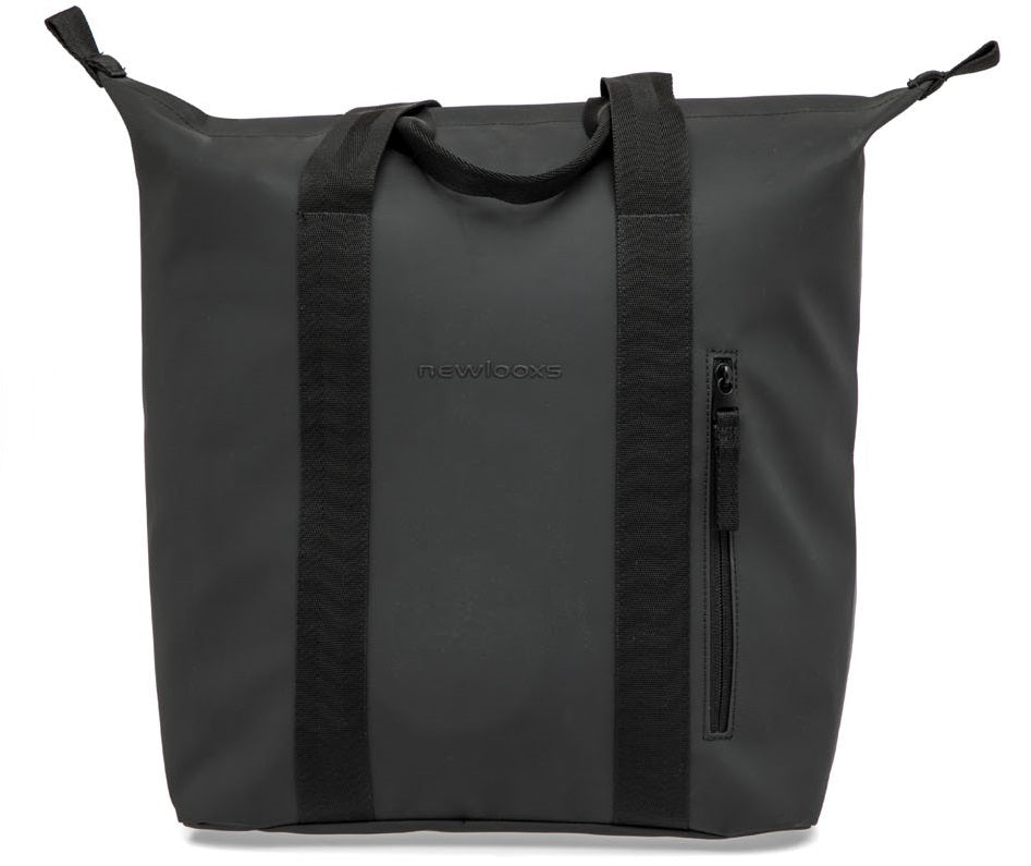 Nuova borsa per la spesa nera Looxs 24L - Polyester - Black - Ganci