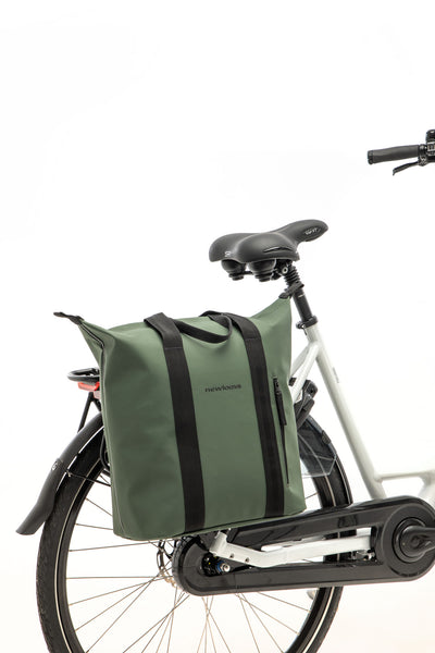 Nueva bolsa de bicicleta de Looxs - Repelente de agua - 24L - Negro