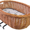 Basil Plutone - Dog Bike Basket - First - Brown