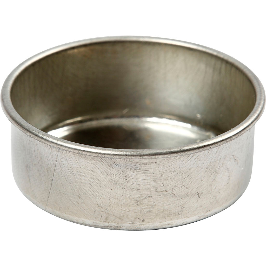 Portacandele Creative Company, h: 15 mm, d 44 mm, 12 pezzi 1 scatola