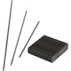 Base in metallo Creative Company, dimensioni 4x4x1 cm, dimensione foro 2 mm, 1 pezzo