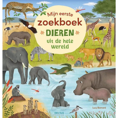 Delta il mio primo libro di ricerca animali da tutto il mondo