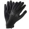 Montagehandschoen werkplaats polyester met pu-coating xl - zwart