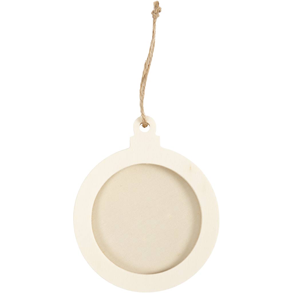 Creativ company frame, hanging decorations, d: 0.5 cm, d 8 cm, 3 pieces 1 box