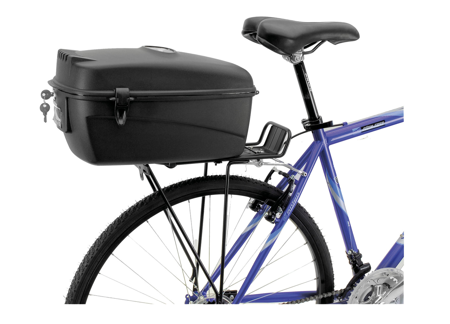 M-Wave Bicycle Box Amsterdam Black 17 litros