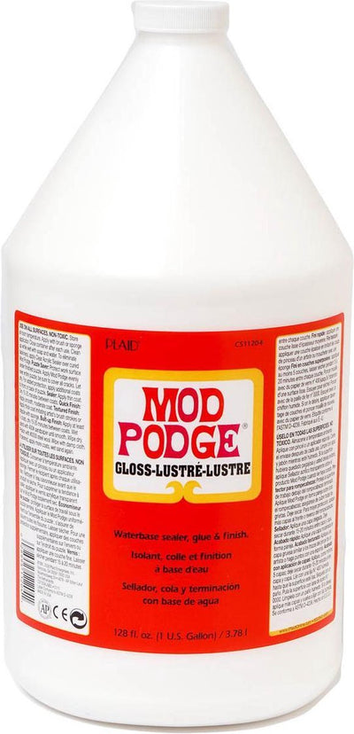 Mod podge gloss - adhesive varnish and sealer in one - gloss - 3.78 l