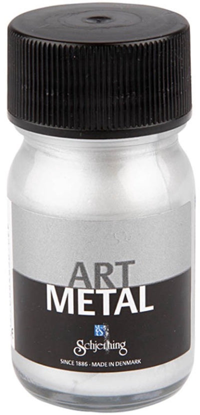 Creativ Company Hobby Paint Metallic Silver, 30 ml