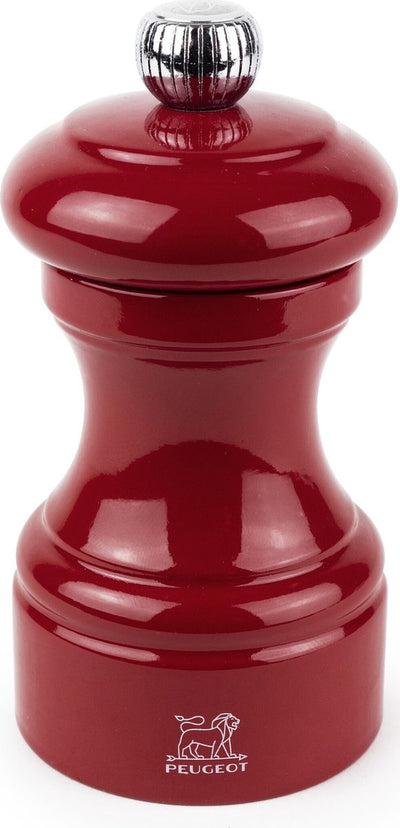 Molinillo de sal Peugeot bistro 10 cm - rojo pasión - madera PEFC