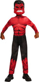 Disfraz infantil Rubies de Hulk rojo - - talla 7-8 años