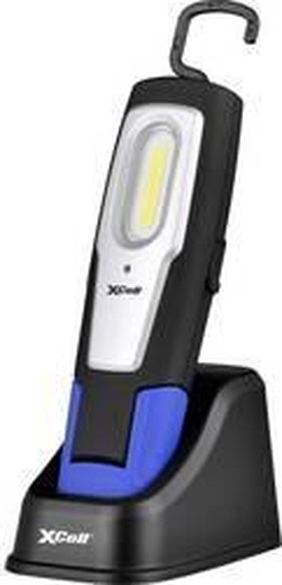 Xcell 146726 work base werklamp led, smd led werkt op een accu 600 lm, 250 lm, 120 lm