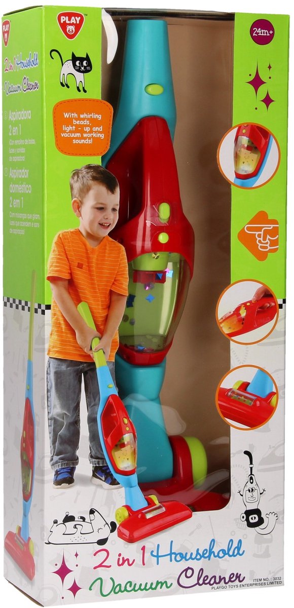 Gioca a aspirapolvere, 2in1