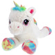 Pluchez Pluche Unicorno bianco sdraiato 80 cm