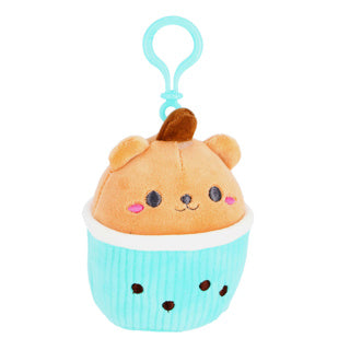Cupcake peluche di portachiavi di Plucchiez 10 cm 3 assorchi