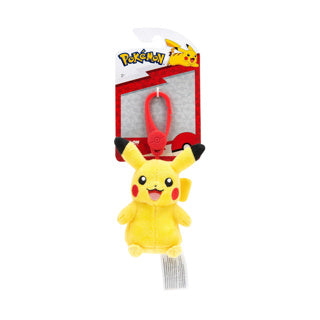 Pokemon clip di peluche assortiti | 6 pezzi