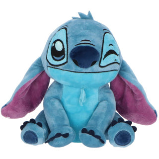 Salvadanaio in peluche Lilo Stitch punto occhiolino 20 cm | 4 pezzi