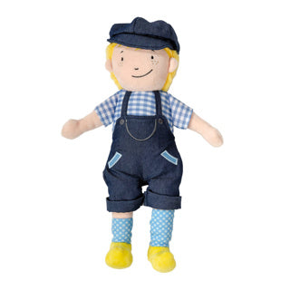 Giocattoli bambolino coccola di peluche e teun teun, 33 cm