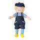 Giocattoli bambolino coccola di peluche e teun teun, 33 cm