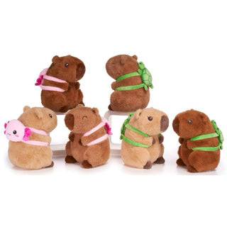 Abi cbara con mochila 22cm 6 asst | 6 piezas