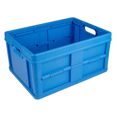 Cassetta pieghevole chiusa Sunware 32l blu