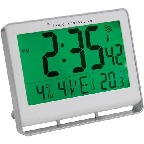 Orologio da parete digitale alba 200 mm bianco