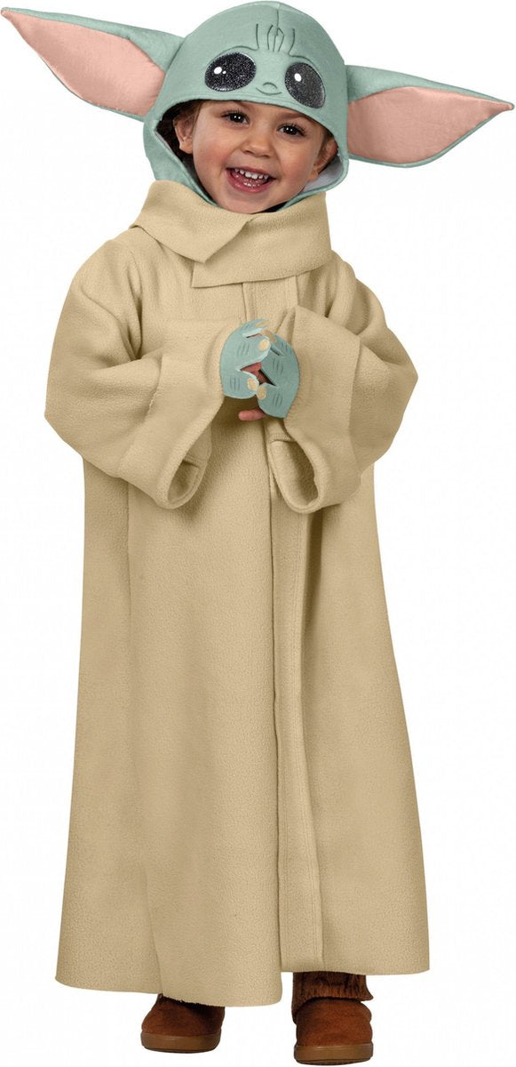 Rubini Francia - il mandaloriano - travestimento baby yoda di star wars - 92 104 (3-4 anni)