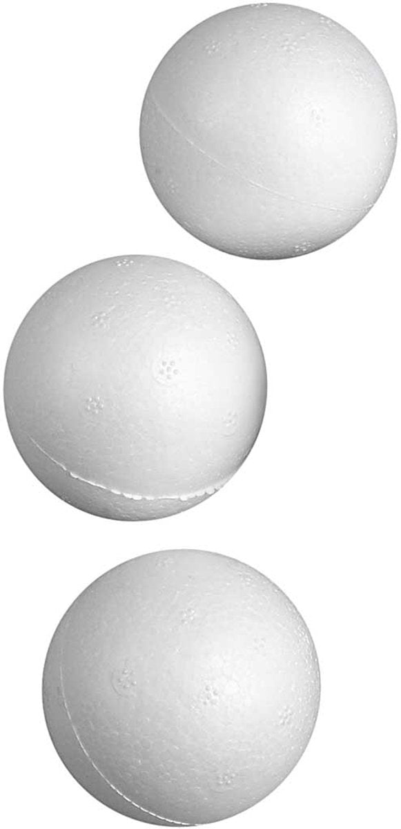 Palline aziendali Creative, d 5 cm, bianche, 50 pezzi 1 scatola