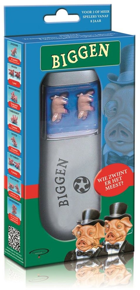 Asmodee piglets - jeu de cochons - Dutch French - lucky game - dice game - for 2 to 4 players from 6 years