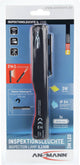 Ansmann 1600-0211 il150b penna tascabile a batteria LED 185 mm rosso, nero